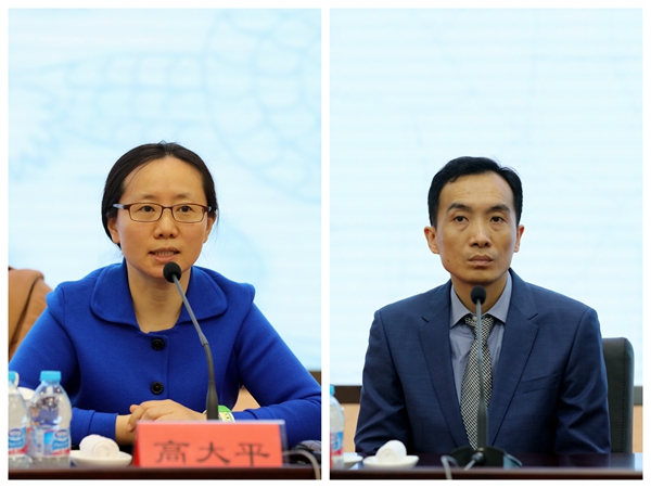 关于学院 学院动态 学院新闻培训会上,高大平处长讲