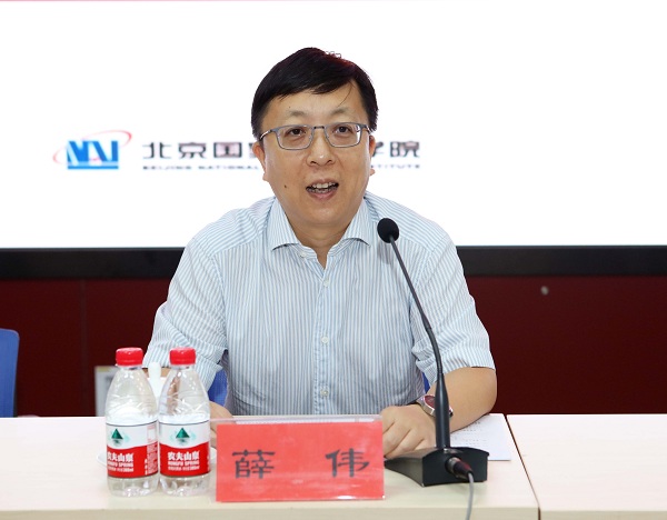 学院党委委员,副院长薛伟出席开班仪式